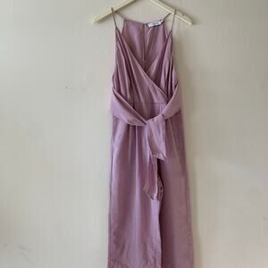 Lavender Greylin Jumpsuit Size Small Purple Linen